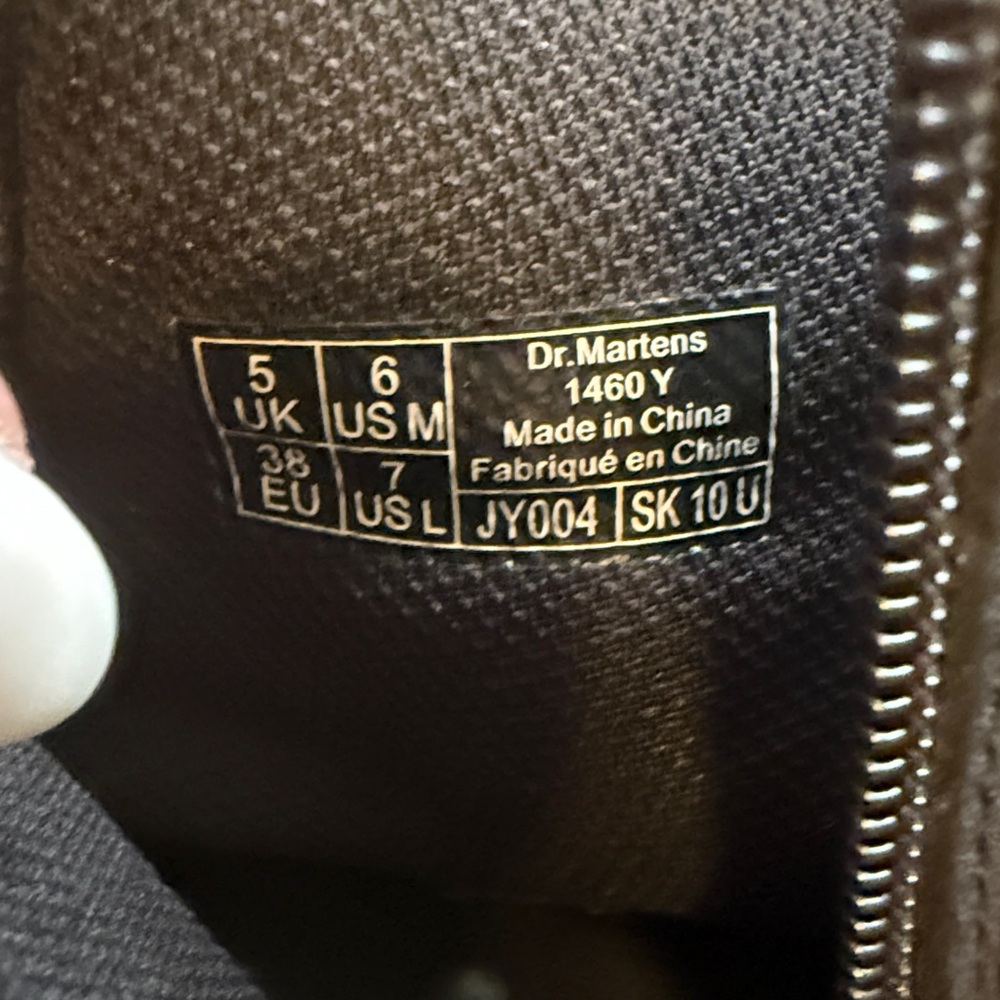 Dr. Martens 1460 black pascal boot 7 - Picture 7 of 8